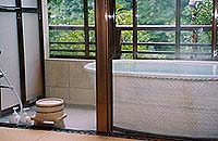 部屋付き展望風呂