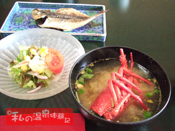 お宿しらなみ　朝ご飯