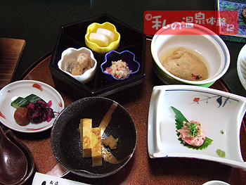 お宿しらなみ　朝ご飯