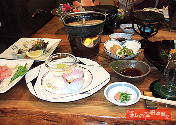 花のおもてなし南楽　食事のイメージ写真
