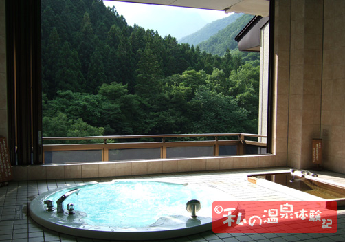 檜の宿 水上山荘　貸切展望風呂